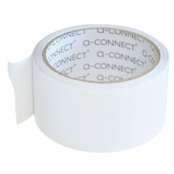 Oboutranná lepicí páska Q-Connect bílá 50mmx10m