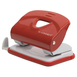 Děrovačka 20 listů Q-Connect červená /E