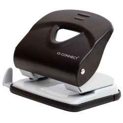 Děrovačka 30 listů Q-Connect černá /E