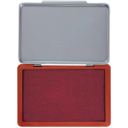 Razítková poduška Q-Connect červená