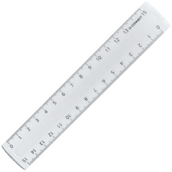 Pravítko 15cm plastové Q-Connect