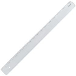 Pravítko plastové Q-Connect - 50 cm