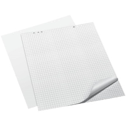Bloky pro flipchart Q-Connect čtverečkované 20 ks