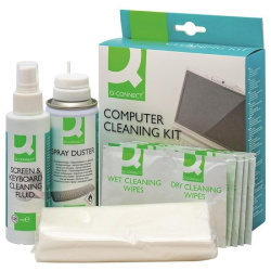 Sada Q-Connect na čištění obrazovek PC a klávesnic /E