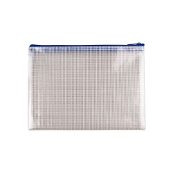 Desky se zipem A5 Q-Connect Síťové modré