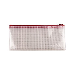 Desky se zipem DL Q-Connect Síťové červené