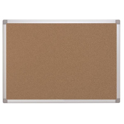 Tabule korková hliníkový rám 150x100 cm Q-Connect /E