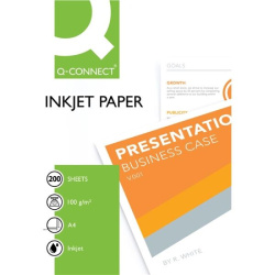 Fotopapír matný Q-Connect A4 jednostranný 100 g/m2 200 ks/E