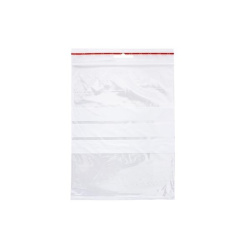 Sáčky rychlouzavíratelné Q-Connect 15 x 20 cm 100 ks s pruhy