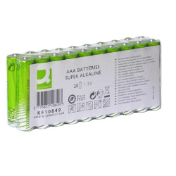Baterie AAA alkalické 1,5V LR03 20 ks /E