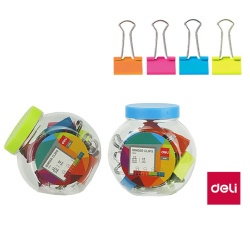 Klip Binder 25mm/12 ks barevné/ po balení