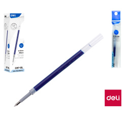 Náplň do gelového pera DELI S206 modrá 0,5