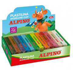 Modelovací hmota Alpino 12ks mix barev/E