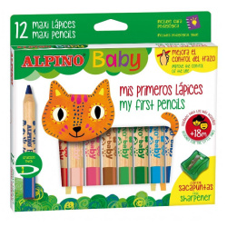 Pastelky Alpino baby 12ks /E