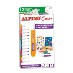 Barvy pěnové 12ks Alpino Crea 3D