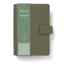 Diář A6 Filofax Camden olive
