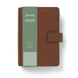 Diář A6 Filofax Camden hnědý