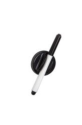 Magnetický držák na 1 popisovač s čistící plochou, pro skleněné tabule