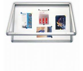 detail Vertikální vitrína Eco - korková výplň - 60 x 90 cm