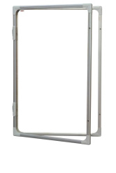Vitrína interiérová s vertikálním otevíráním 120x90cm, magnetický povrch, model
