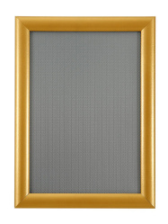 Zlatý kliprám s ostrými rohy 25 mm - A3