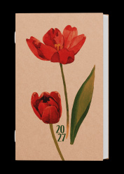 Diář 2027 čtrnáctidenní Alois-kraft Tulipán