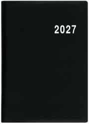 Diář 2027 čtrnáctidenní Ladislav-PVC černý
