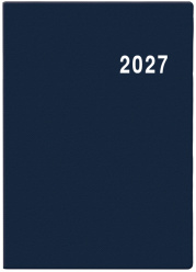 Diář 2027 čtrnáctidenní Ladislav-PVC modrý