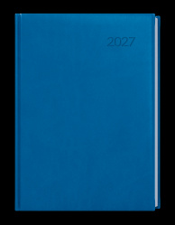 Diář 2027 týdenní A5 Oskar-Vivella modrý