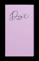 Diář 2027 týdenní Jakub-lamino pastel fialový