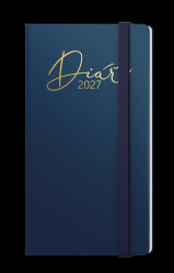 Diář 2027 týdenní Jakub-Luxi modrý