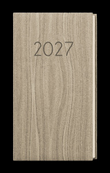 Diář 2027 týdenní Jakub-Wood světle hnědý