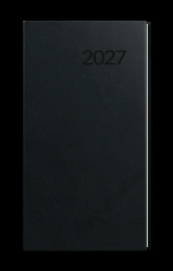 Diář 2027 týdenní kapesní Jakub-Vivella černý