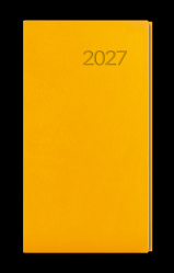 Diář 2027 týdenní kapesní Jakub-Vivella okrový