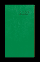 Diář 2027 týdenní kapesní Jakub-Vivella zelený