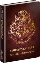 Diář 2026/27 týdenní kapesní Student Harry Potter
