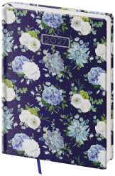 Diář 2027 denní A5 Vario Lyra Floral