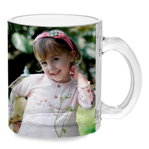 detail Hrnek skleněný čirý