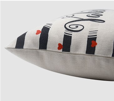 detail Lněný povlak na polštář 40 x 40 cm - natural