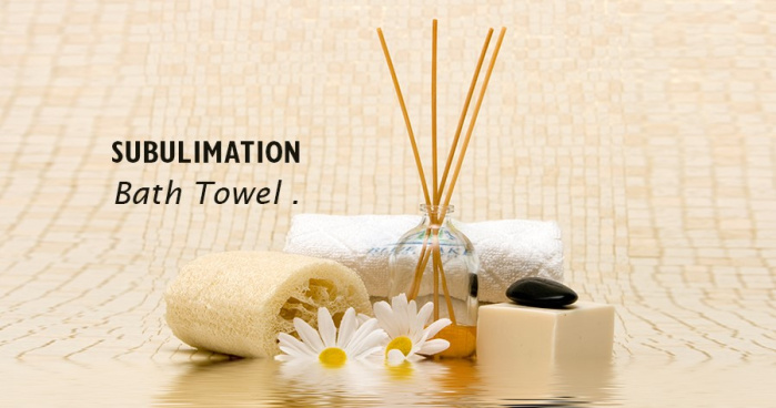 detail Bílý ručník z mikrovláken Large - 75 x 150 cm