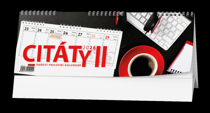 detail Stolní kalendář 2026 Citáty II.
