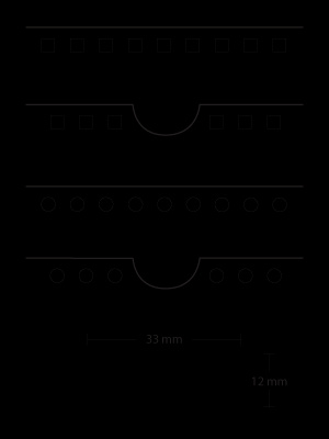 detail Rýhovací, perforovací a děrovací stroj AirSpeed 450