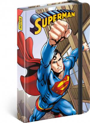 NOTIQUE Notes Superman – Day of Doom, linkovaný, 11 x 16 cm