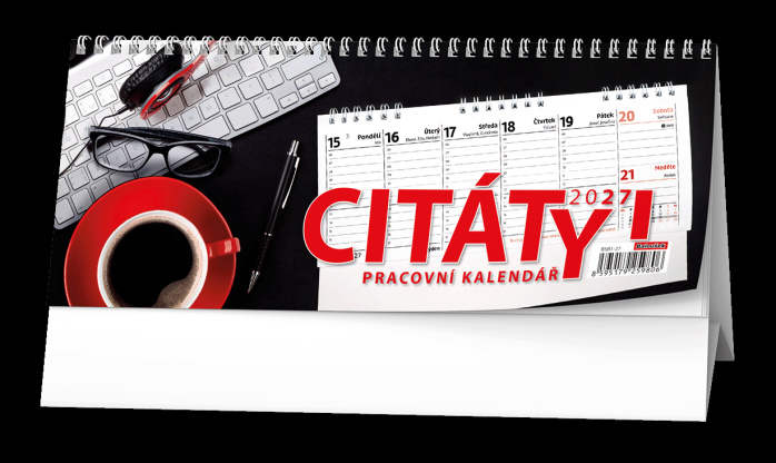 detail Stolní kalendář 2027 Citáty I.