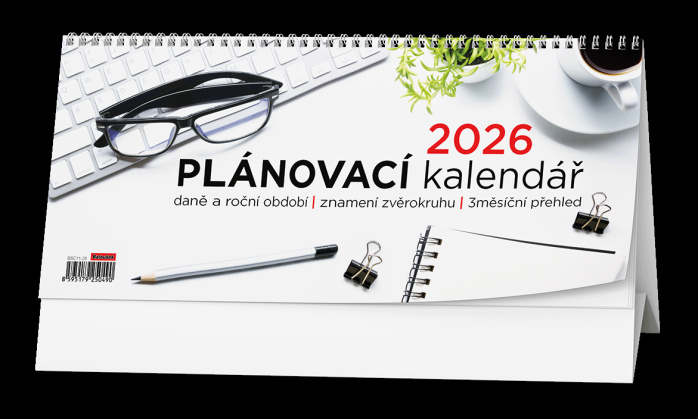 detail Stolní kalendář 2026 Daňový plánovací