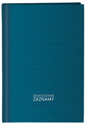 detail Diář A4 denní záznamy lamino mix