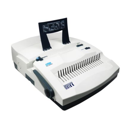 detail Elektrický kroužkový vazač DSB-CB3000 včetně 4děrovačky