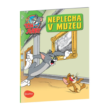 detail Knížka Neplecha v Muzeu Tom a Jerry v obrázkovém příběhu
