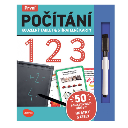 detail Kouzelný tablet& stíratelné karty První počítání