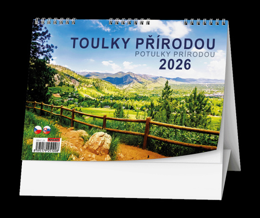 detail Stolní kalendář 2026 Toulky přírodou